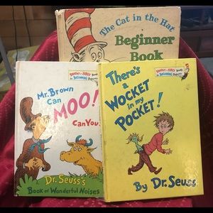 Dr. Seuss Books. Three books all first editions.